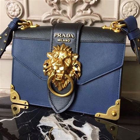 prada milano lion purse|prada milano handbag price list.